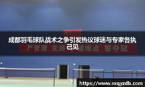 成都羽毛球队战术之争引发热议球迷与专家各执己见